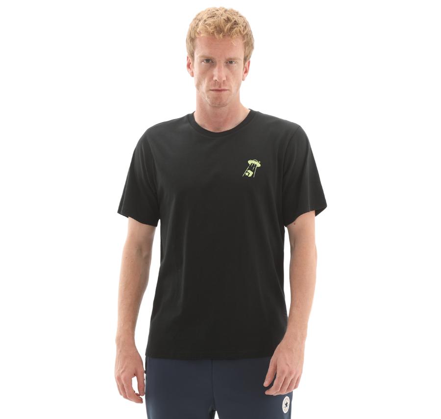 Converse Out Of Thıs World Tee T-Shirt Siyah Converse Out Of Thıs World Tee T-Shirt Siyah