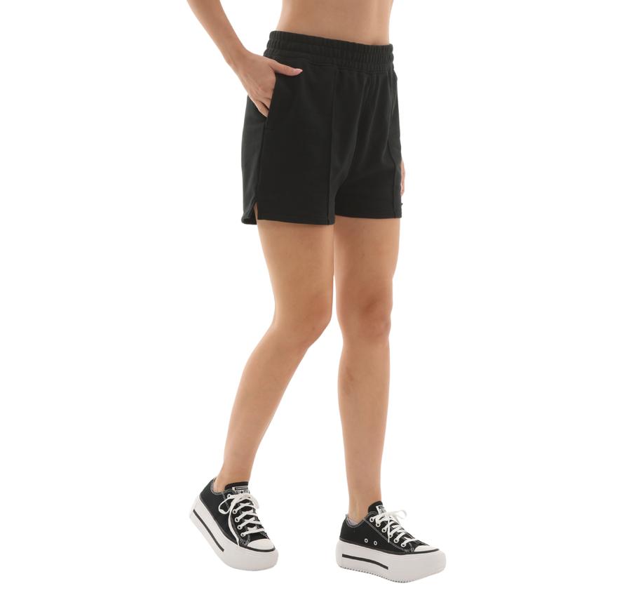 Converse Retro Shorts Kadın Şort Ve Kapri Siyah Converse Retro Shorts Kadın Şort Ve Kapri Siyah