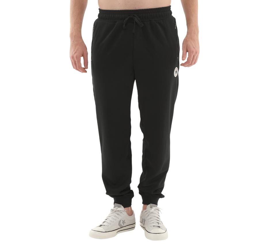 Converse Standard Fıt Retro Chuck Track Pant Siyah Converse Standard Fıt Retro Chuck Track Pant Siyah