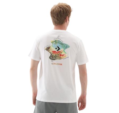 Converse Waves Loose-Fıt T-Shırt T-Shirt Beyaz
