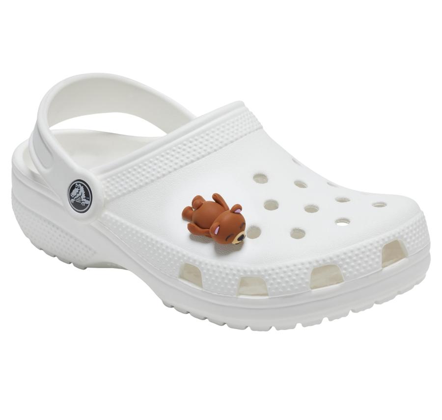 Crocs 3D Bear On Tummy Jibbitz Kahve Crocs 3D Bear On Tummy Jibbitz Kahve