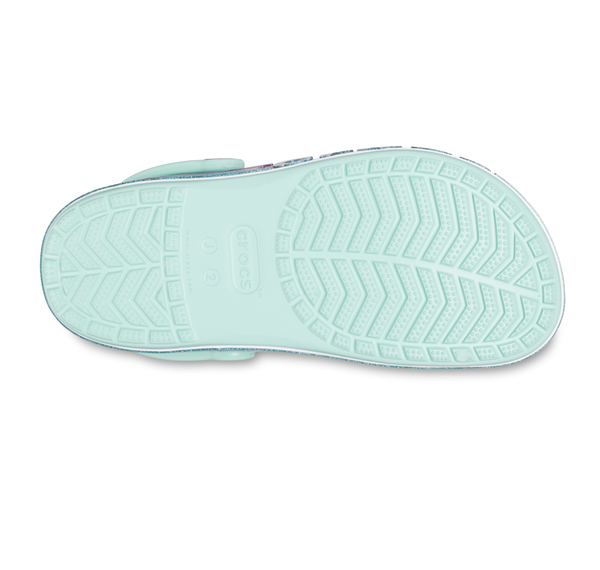 Crocs Bayaband Rainbow Glitter Clg K Çocuk Terlik Açık Mavi Crocs Bayaband Rainbow Glitter Clg K Çocuk Terlik Açık Mavi