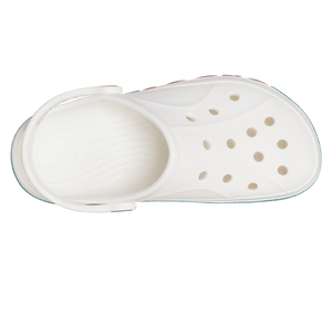 Crocs Bayaband Rainbow Glitter Clg K Çocuk Terlik Beyaz