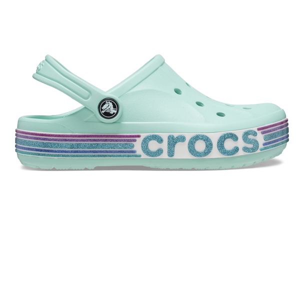 Crocs Bayaband Rainbow Glitter Clg T Çocuk Terlik Açık Mavi Crocs Bayaband Rainbow Glitter Clg T Çocuk Terlik Açık Mavi