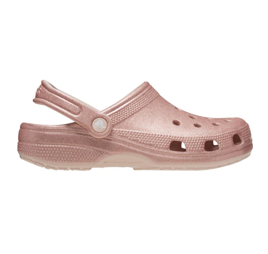 Crocs Classic Glitter Clog Terlik Pembe Crocs Classic Glitter Clog Terlik Pembe