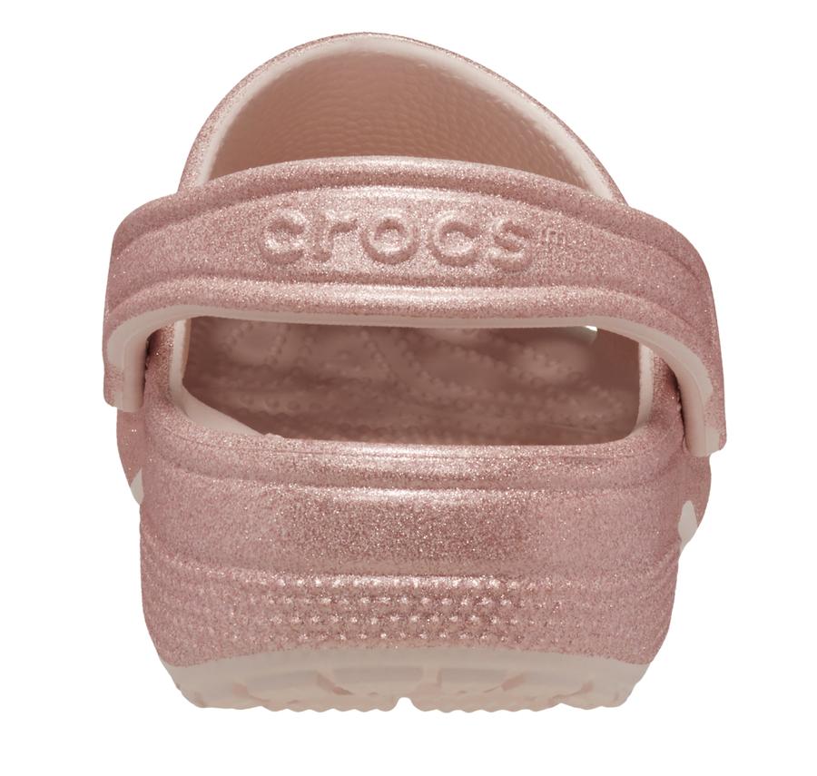 Crocs Classic Glitter Clog Terlik Pembe Crocs Classic Glitter Clog Terlik Pembe