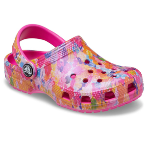 Crocs Classic Hyper Real Clog K Çocuk Terlik Pembe 1