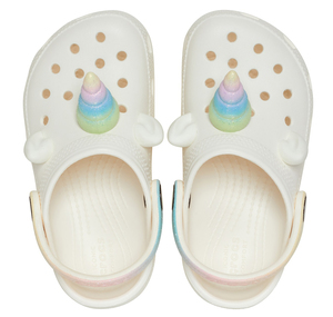Crocs Classic Iam Rainbow Unicorncgt Çocuk Terlik Beyaz