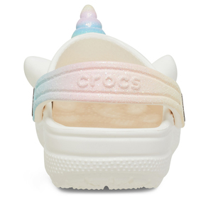 Crocs Classic Iam Rainbow Unicorncgt Çocuk Terlik Beyaz