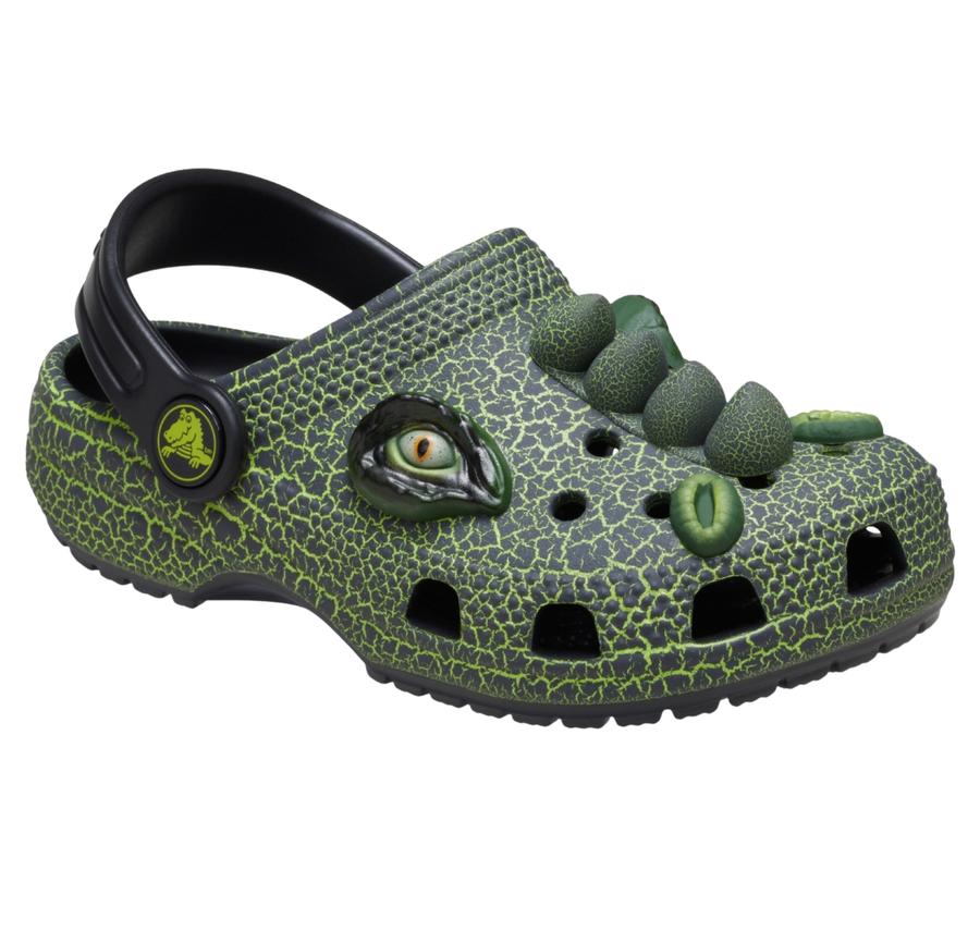 Crocs Classic Iam Scary Dino Clog T Çocuk Terlik Yeşil Crocs Classic Iam Scary Dino Clog T Çocuk Terlik Yeşil
