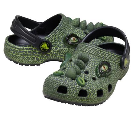 Crocs Classic Iam Scary Dino Clog T Çocuk Terlik Yeşil