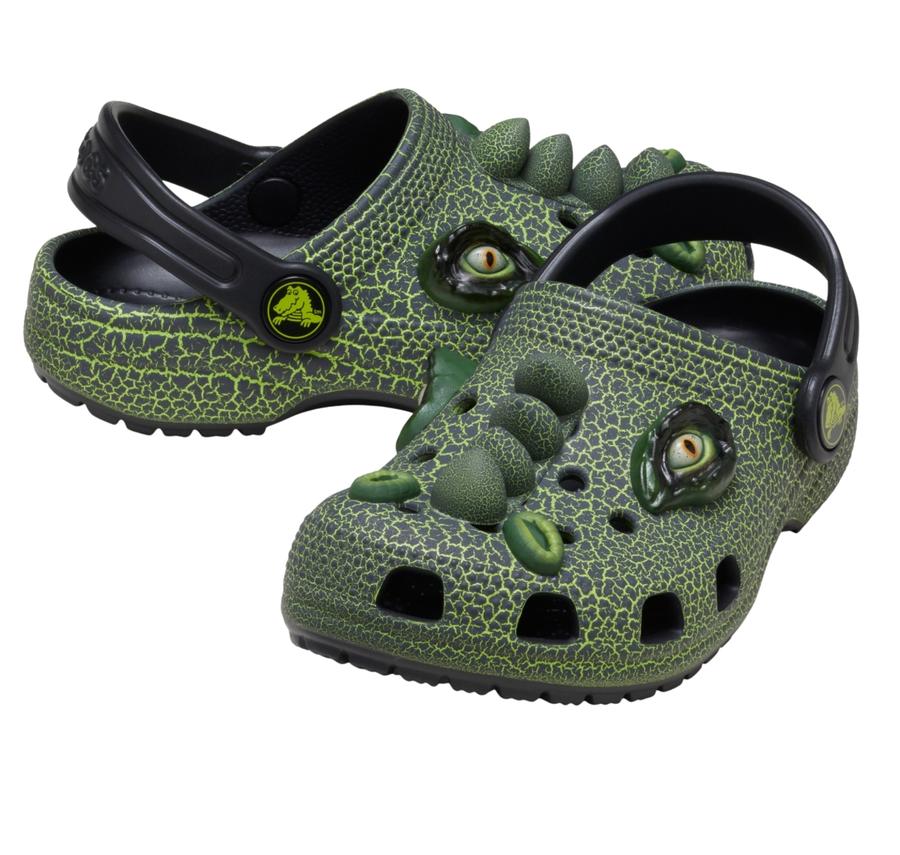 Crocs Classic Iam Scary Dino Clog T Çocuk Terlik Yeşil Crocs Classic Iam Scary Dino Clog T Çocuk Terlik Yeşil