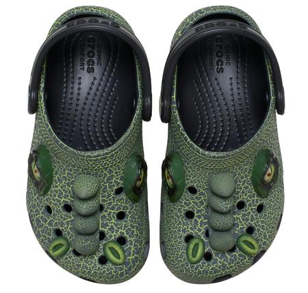 Crocs Classic Iam Scary Dino Clog T Çocuk Terlik Yeşil