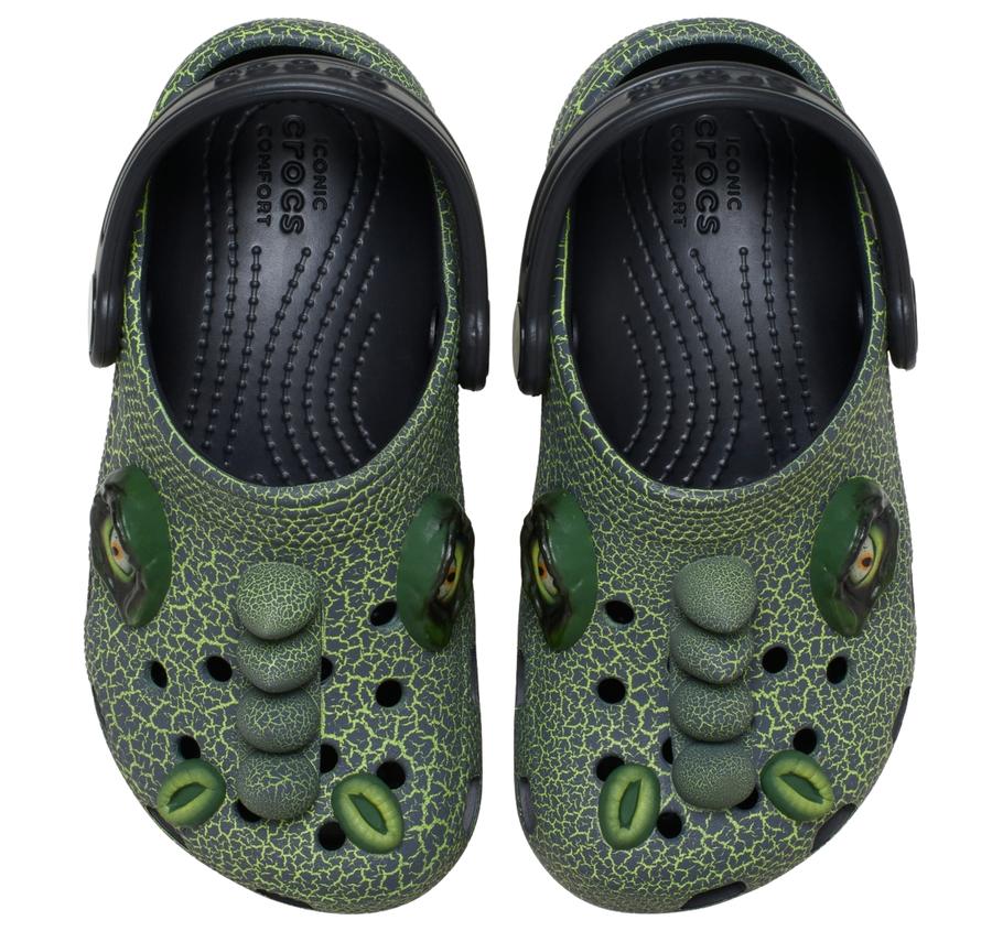 Crocs Classic Iam Scary Dino Clog T Çocuk Terlik Yeşil Crocs Classic Iam Scary Dino Clog T Çocuk Terlik Yeşil