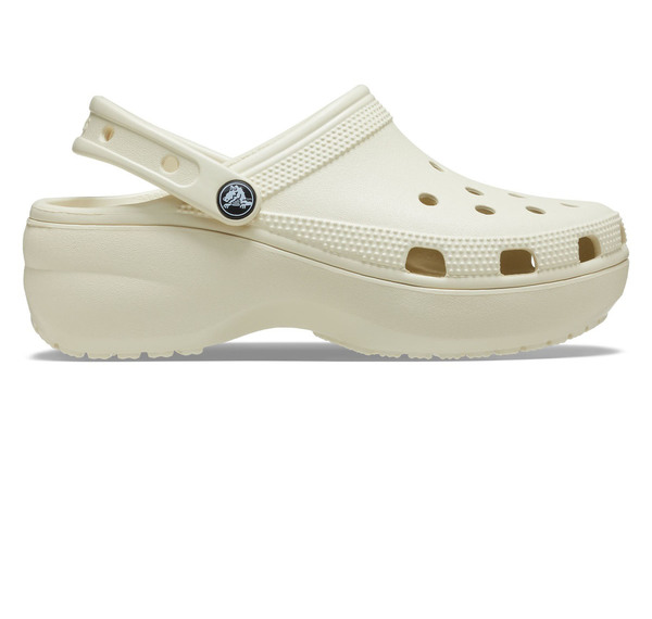 Crocs Classic Platform Clog W Kadın Terlik Krem Crocs Classic Platform Clog W Kadın Terlik Krem