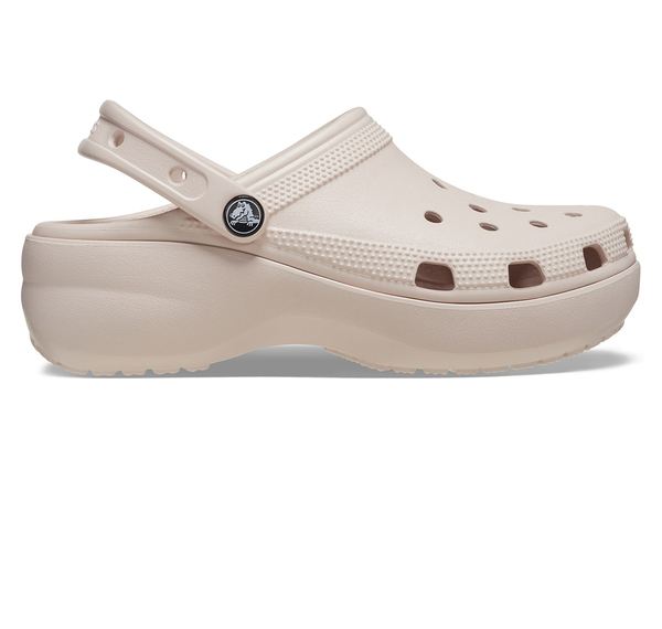 Crocs Classic Platform Clog W Kadın Terlik Krem Crocs Classic Platform Clog W Kadın Terlik Krem