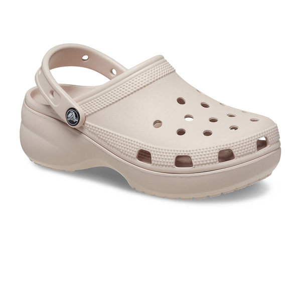 Crocs Classic Platform Clog W Kadın Terlik Krem Crocs Classic Platform Clog W Kadın Terlik Krem