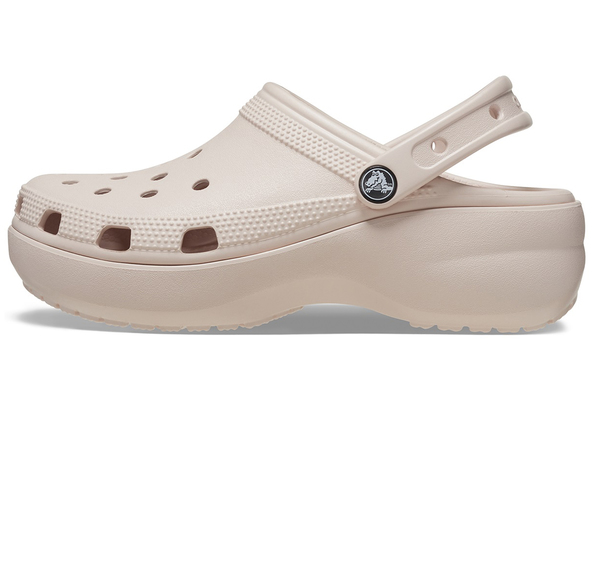 Crocs Classic Platform Clog W Kadın Terlik Krem Crocs Classic Platform Clog W Kadın Terlik Krem