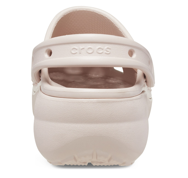 Crocs Classic Platform Clog W Kadın Terlik Krem Crocs Classic Platform Clog W Kadın Terlik Krem