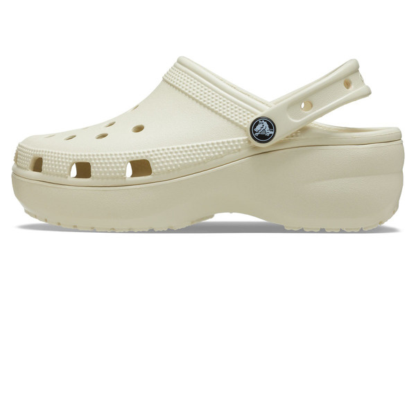 Crocs Classic Platform Clog W Kadın Terlik Krem Crocs Classic Platform Clog W Kadın Terlik Krem