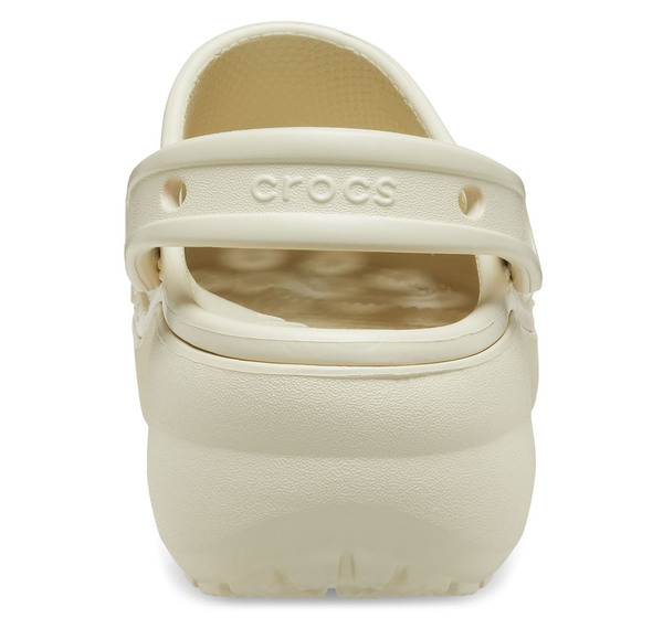 Crocs Classic Platform Clog W Kadın Terlik Krem Crocs Classic Platform Clog W Kadın Terlik Krem