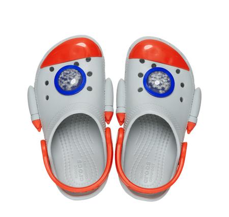 Crocs Classic Rocket Ship Clog T Çocuk Terlik Beyaz
