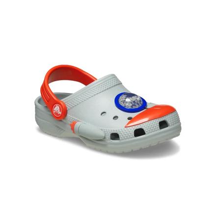 Crocs Classic Rocket Ship Clog T Çocuk Terlik Beyaz
