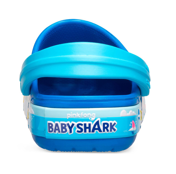 Crocs Flbaby Shark Band Clog T Çocuk Terlik Mavi Crocs Flbaby Shark Band Clog T Çocuk Terlik Mavi