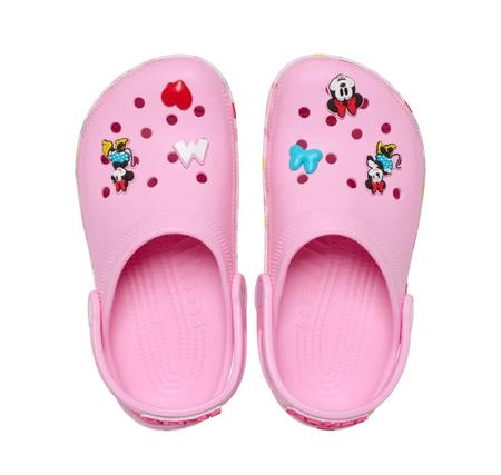 Crocs Minnie Mouse & Friends Classic Clog Çocuk Terlik Pembe