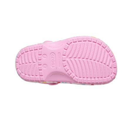 Crocs Minnie Mouse & Friends Classic Clog Çocuk Terlik Pembe