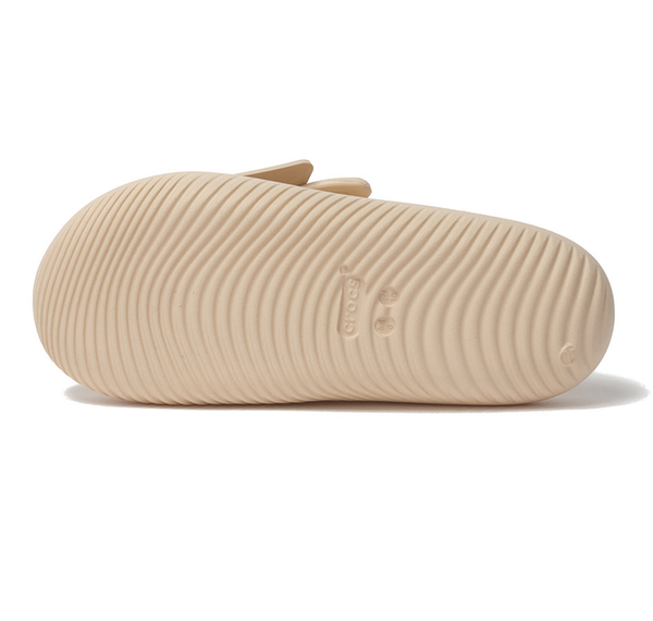 Crocs Mellow Luxe Recovery Slide Terlik Krem Crocs Mellow Luxe Recovery Slide Terlik Krem