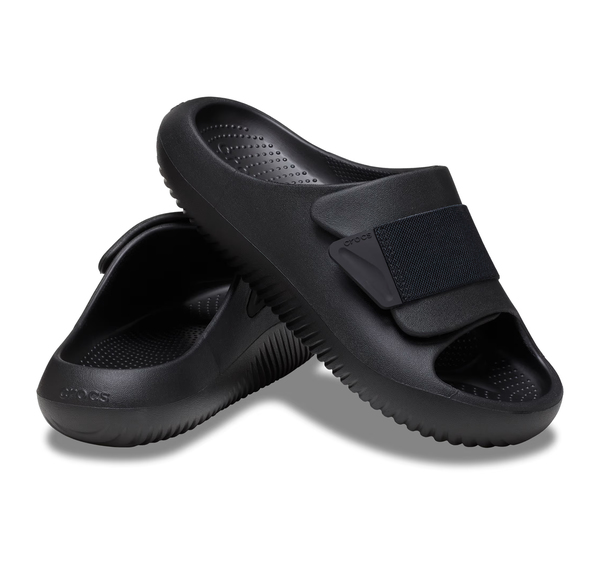 Crocs Mellow Luxe Recovery Slide Terlik Siyah Crocs Mellow Luxe Recovery Slide Terlik Siyah