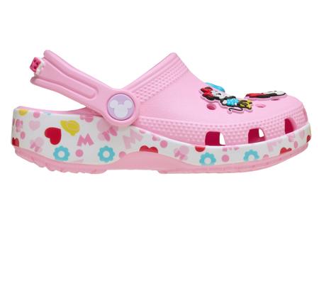 Crocs Mickey Frnds Minnie Cls Clg T Çocuk T-Shirt Pembe