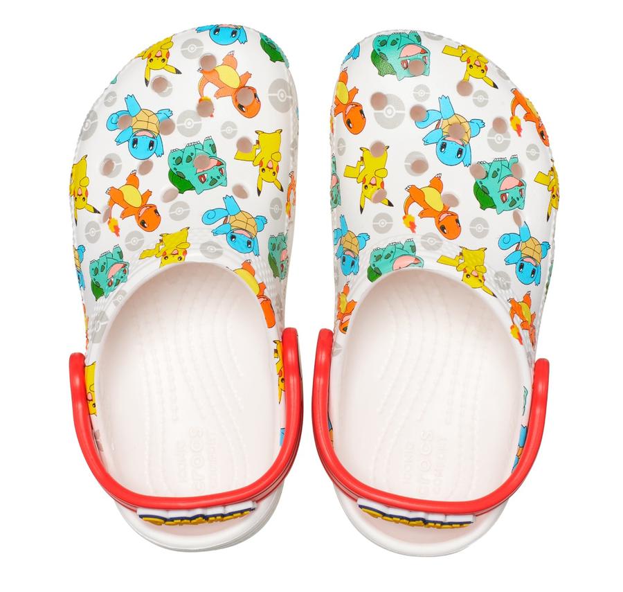 Crocs Pokemon Classic Clog K Çocuk Terlik Beyaz Crocs Pokemon Classic Clog K Çocuk Terlik Beyaz