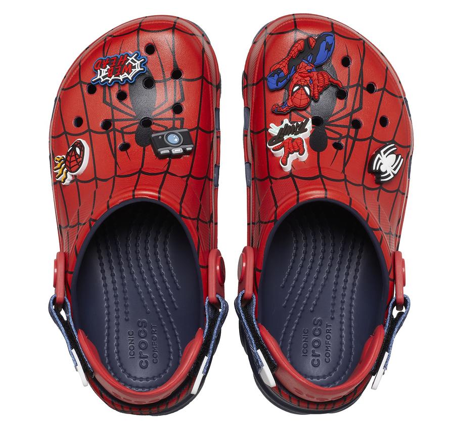 Crocs Spider-Man All Terrain Clog T Çocuk Terlik Kırmızı Crocs Spider-Man All Terrain Clog T Çocuk Terlik Kırmızı