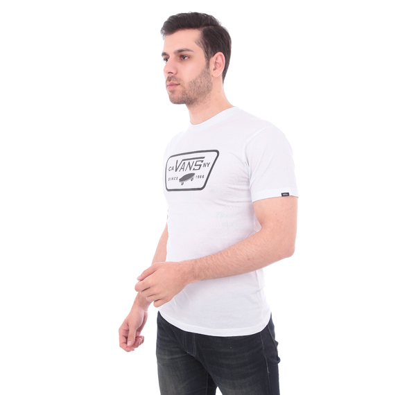 Vans Full Patch Erkek T-Shirt Beyaz Vans Full Patch Erkek T-Shirt Beyaz