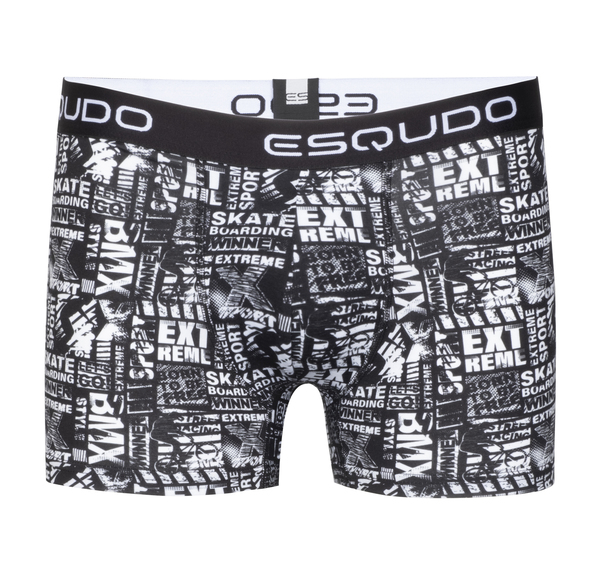 Esqudo Esbxd0025 Erkek Boxer Siyah Esqudo Esbxd0025 Erkek Boxer Siyah