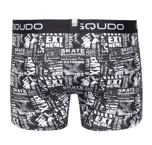 Esqudo Esbxd0025 Erkek Boxer Siyah Esqudo Esbxd0025 Erkek Boxer Siyah