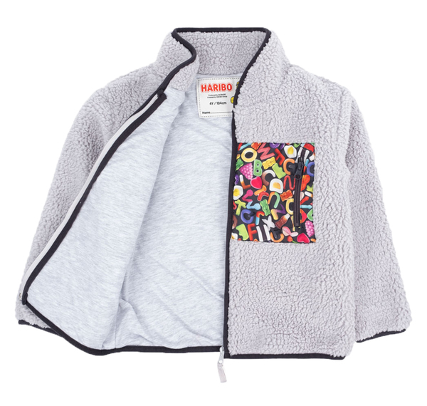 Haribo Fullzip Çocuk Polar Çocuk Ceket Gri Haribo Fullzip Çocuk Polar Çocuk Ceket Gri