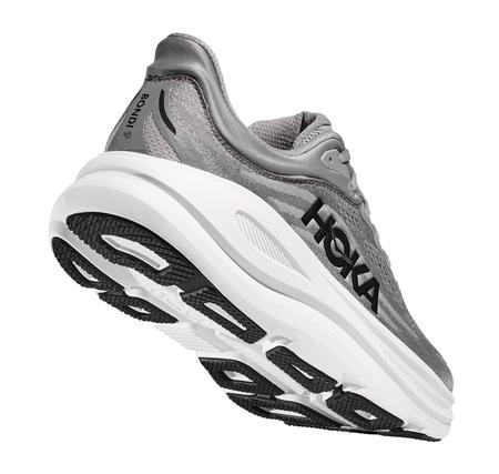 Hoka Bondi 9 Erkek Spor Ayakkabı Gri