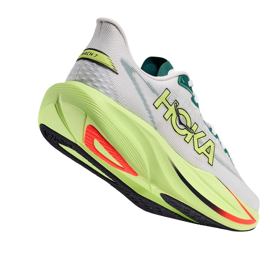 Hoka Mach 7 Erkek Spor Ayakkabı Beyaz Hoka Mach 7 Erkek Spor Ayakkabı Beyaz