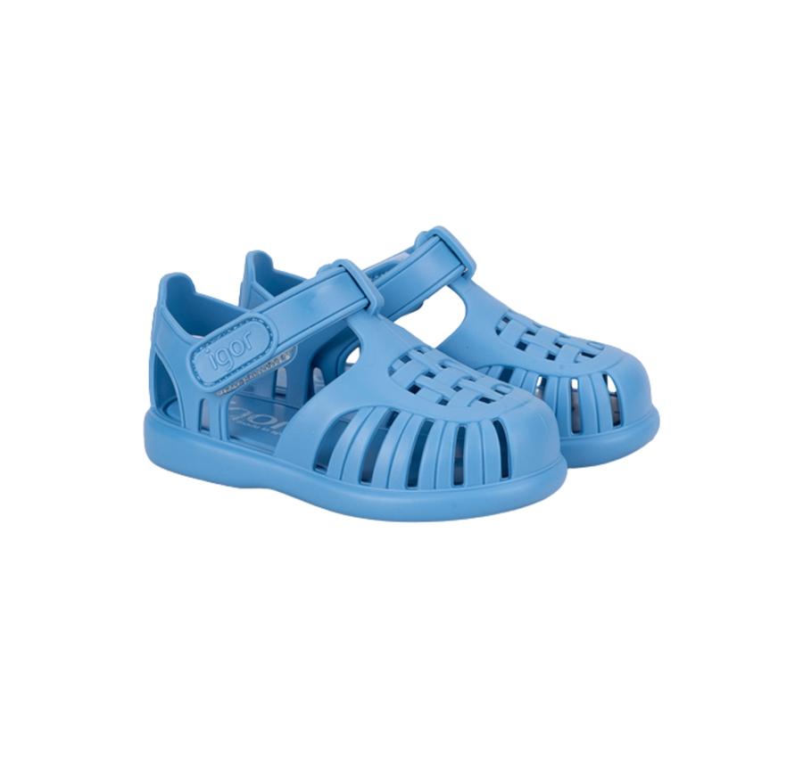 İgor Tobby Solıd Çocuk Sandalet Mavi İgor Tobby Solıd Çocuk Sandalet Mavi
