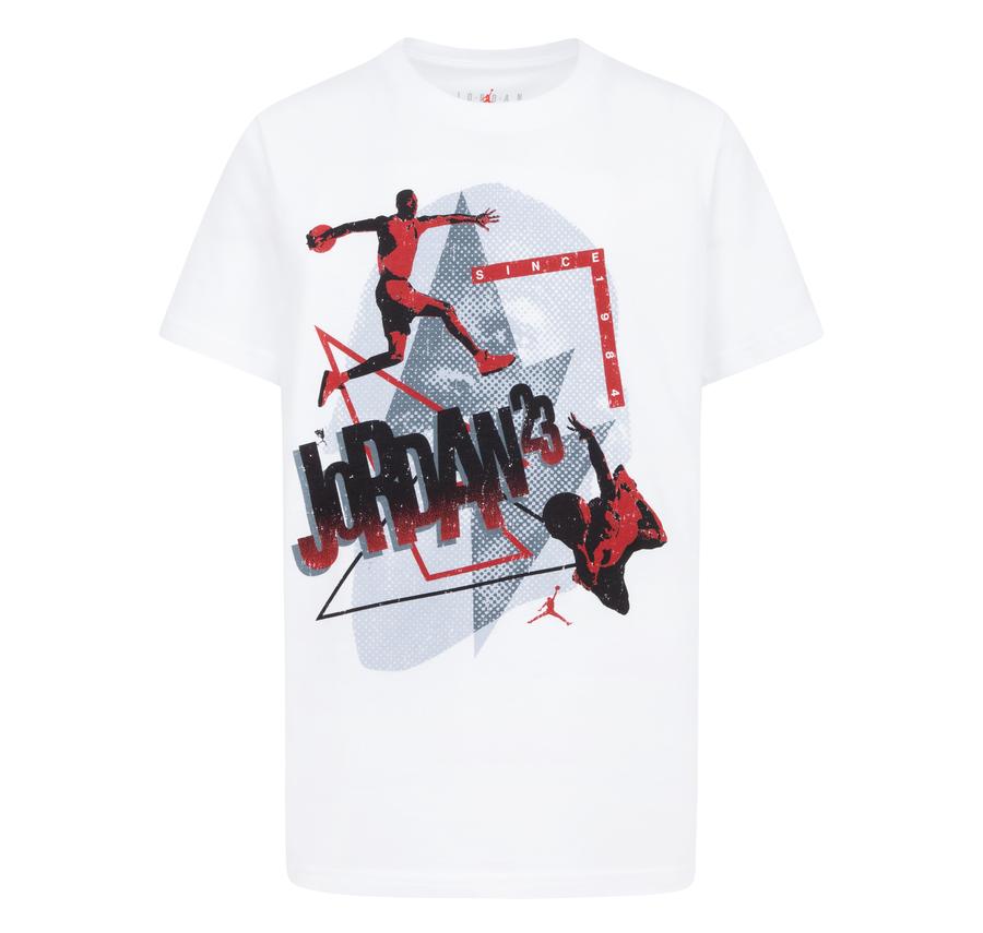 Jordan Jdb 3Peat Ss Tee Çocuk T-Shirt Beyaz Jordan Jdb 3Peat Ss Tee Çocuk T-Shirt Beyaz