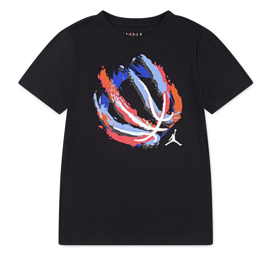 Jordan Jdb Bball Fıre Ss Tee Çocuk T-Shirt Siyah Jordan Jdb Bball Fıre Ss Tee Çocuk T-Shirt Siyah