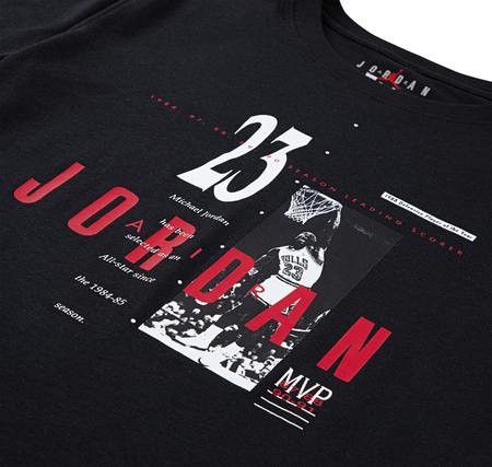 Jordan Jdb Mj Brand Gfx Ss Crew Çocuk T-Shirt Siyah