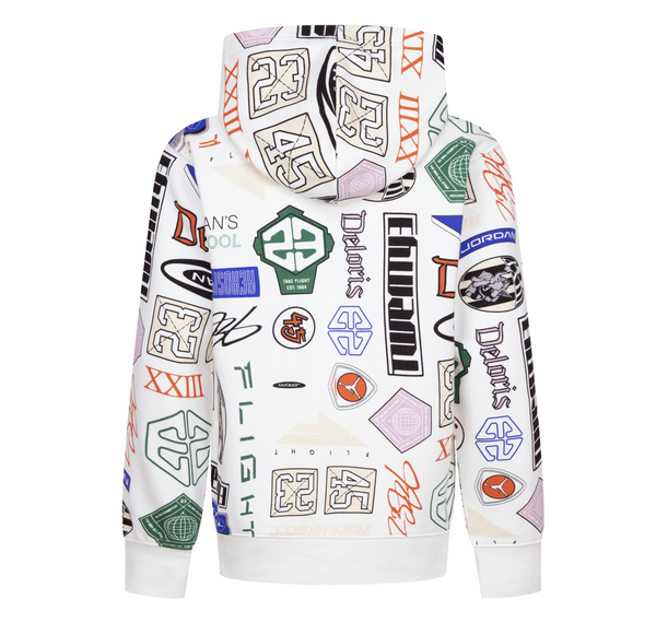Jordan Jdb Mj Essentıals Aop Po Çocuk Sweatshirt Beyaz Jordan Jdb Mj Essentıals Aop Po Çocuk Sweatshirt Beyaz