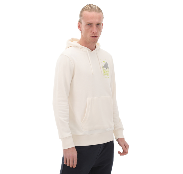 Kappa Authentıc Spacetıme Hoodıe Erkek Sweatshirt Krem Kappa Authentıc Spacetıme Hoodıe Erkek Sweatshirt Krem