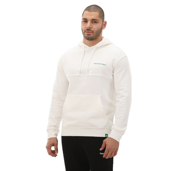 Kappa Authentıc Theo Erkek Sweatshirt Beyaz Kappa Authentıc Theo Erkek Sweatshirt Beyaz