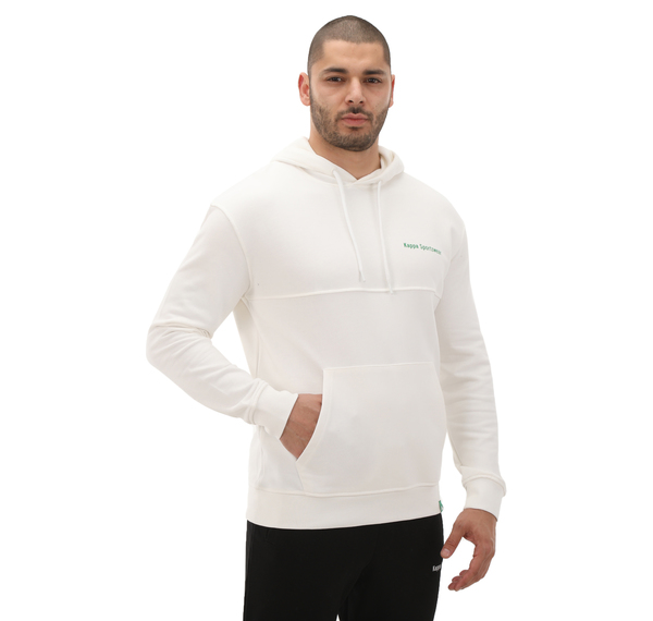 Kappa Authentıc Theo Erkek Sweatshirt Beyaz Kappa Authentıc Theo Erkek Sweatshirt Beyaz