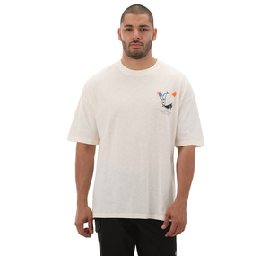 Lumberjack 4M Ml Denkı 11Sk1010 4Fx Erkek T-Shirt Beyaz